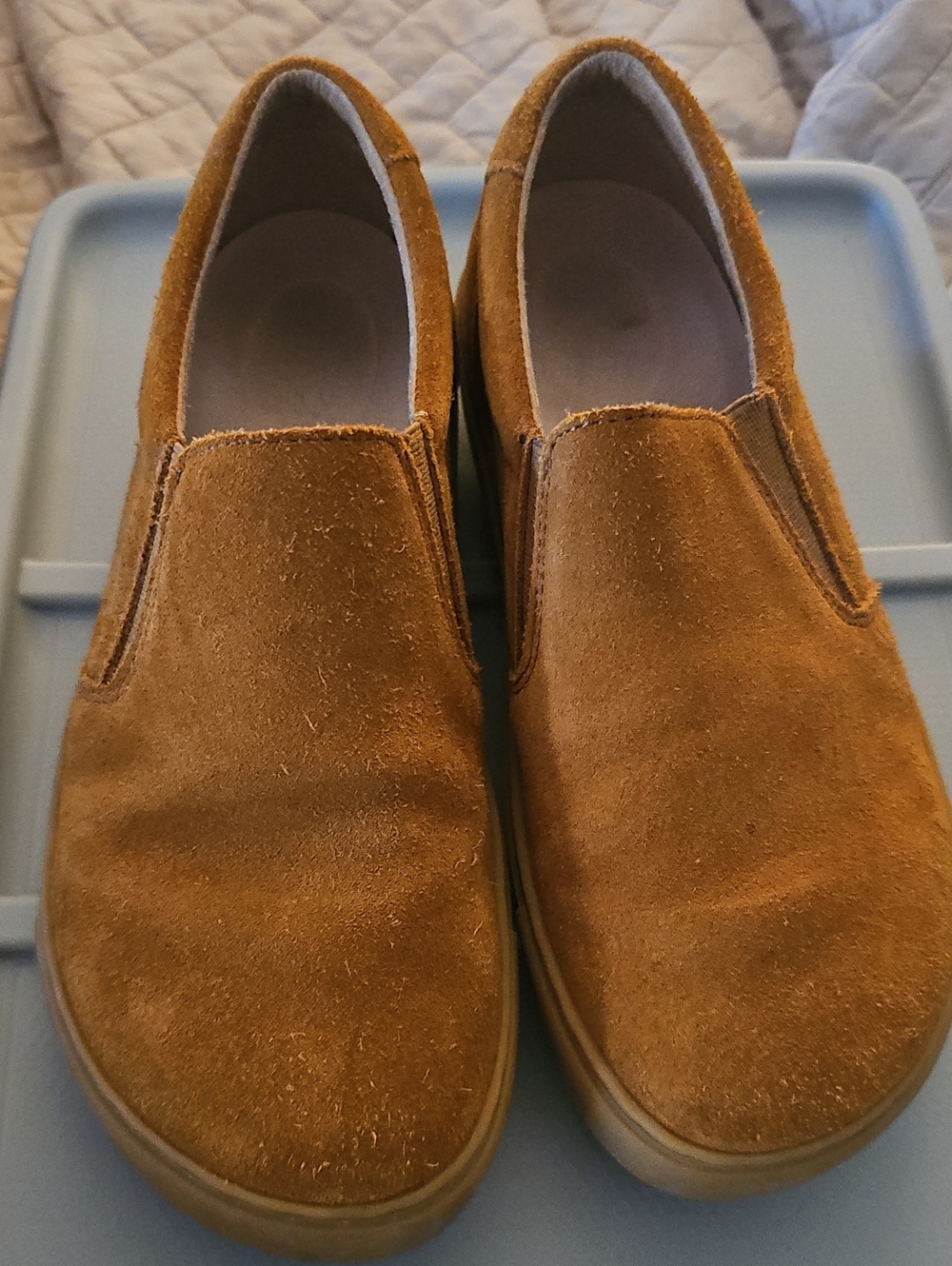 Birkenstock - Slip-On Suede Casual Shoes - Brown
